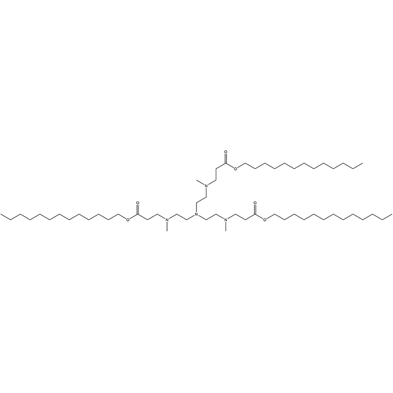 β-ألانين، N، N'، N''- (nitrilotri-2،1-ethanediyl)tris [N-methyl-، 1،1'، 1''-tritridecyl ester