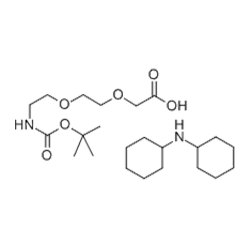 2-[2-[2-(Boc-amino)ethoxy]ethoxy]حمض الأسيتيك DCHA