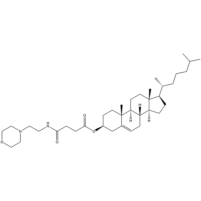 تشوليست-5-إن-3-أول (3β)-، 3-[4-[[2-(4-مورفولينيل)إيثيل]أمينو]-4-أوكسوبوتانوات]