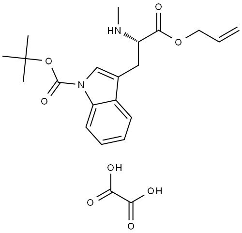 H-N-Me-Trp(Boc)-OAll الأكسالات